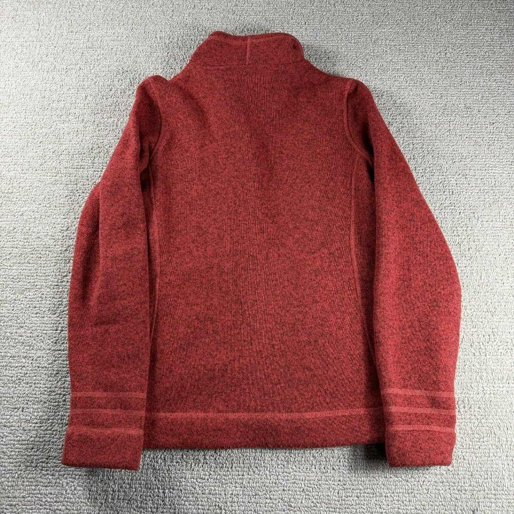 The North Face Full Zip Sweater Fleece Jacket Red Women’s Size Small - Picture 8 of 8